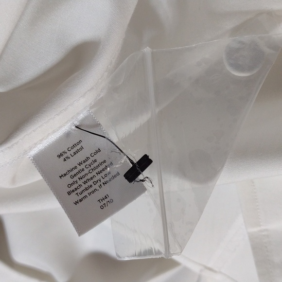 NWOT Talbots French-cuff button-down - so sharp! - Picture 8 of 8